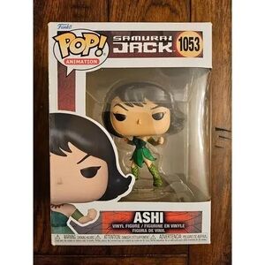 Funko Pop Samurai Jack Ashi Figure - Black and Green